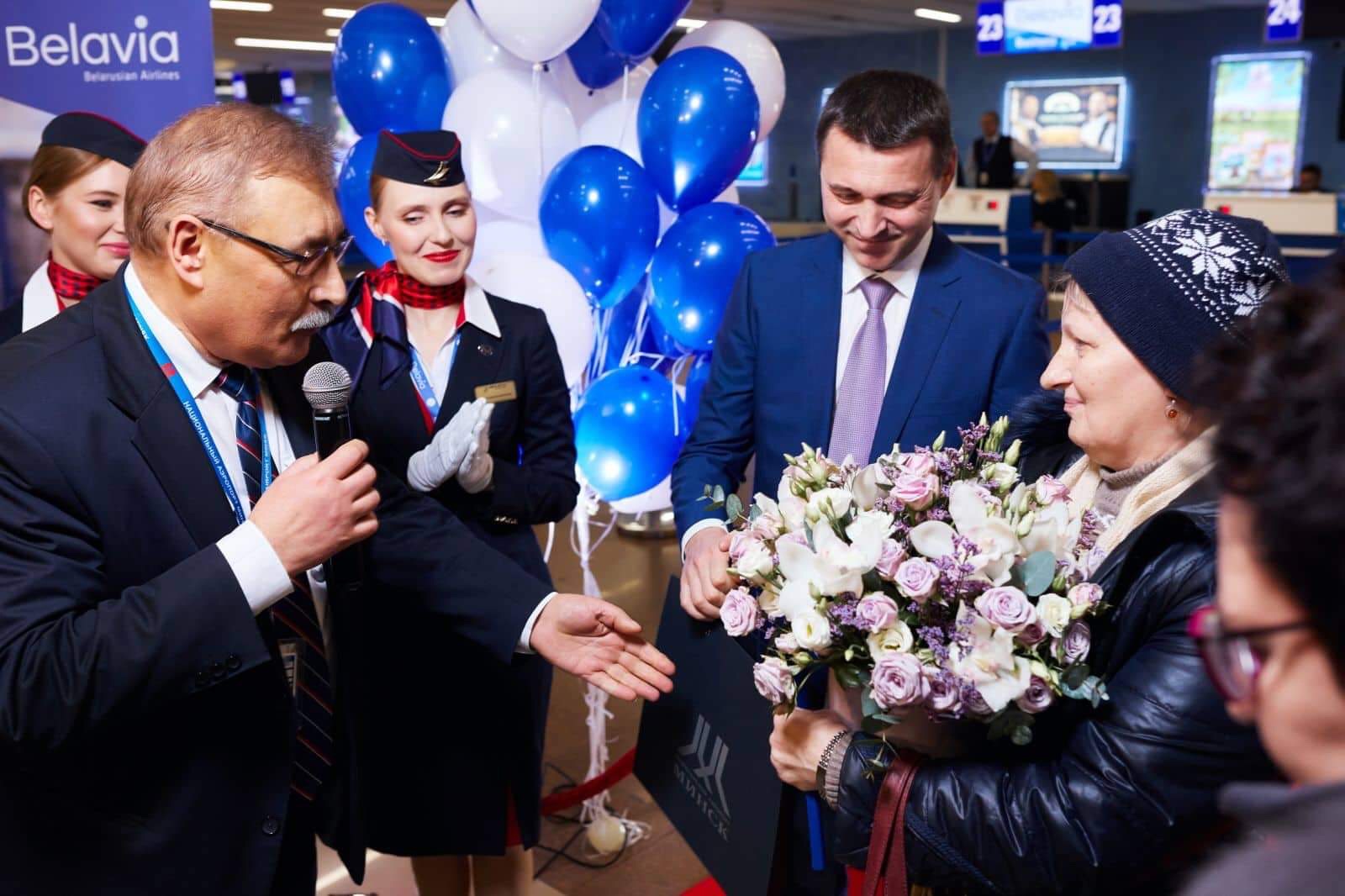 Belavia carried its four millionth passenger for the first time in the year of work